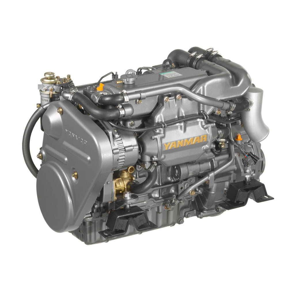 Yanmar 4JH4 HTE 110hp Marine Diesel Inboard Engine 