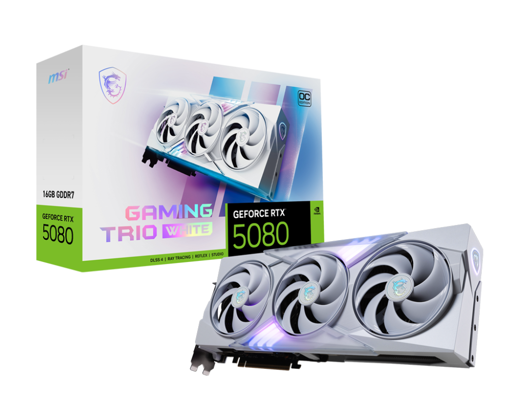 MSI RTX 5080 16G Gaming Trio OC Graphics Card