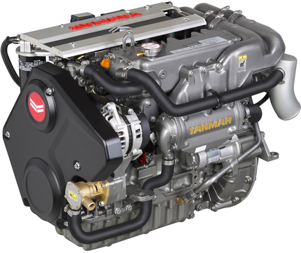 Yanmar 4JH57 57hp Marine Diesel Engine & Gearbox Package